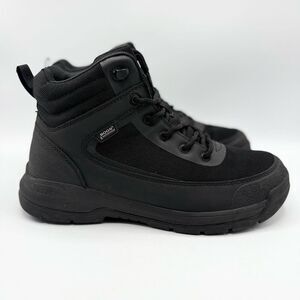 Bogs Shale Mid Glacialgrip WP Black Work Boots - Men’s US 9 / EU 42